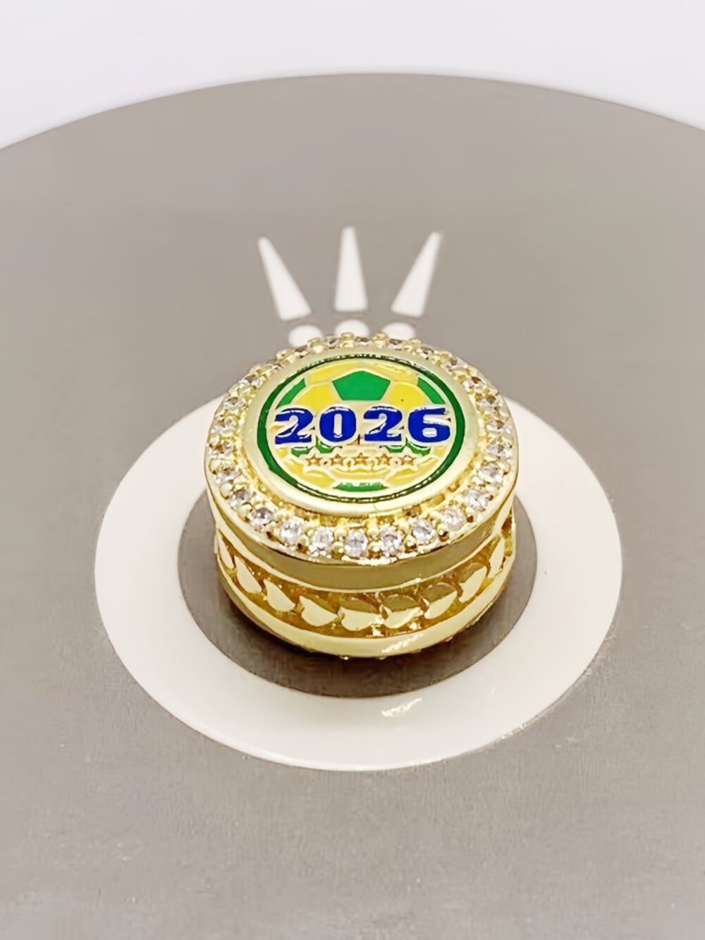 Pandora Gold Brazil 2026 Ball Bead Charm